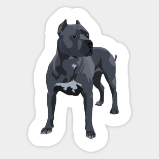 Pit Bull Dog Sticker